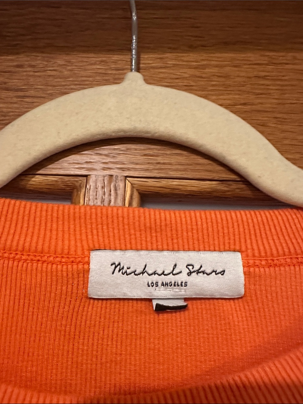 Michael Stars Bright Orange Sleeveless Ruched Maxi Dress - Picture 2 of 7